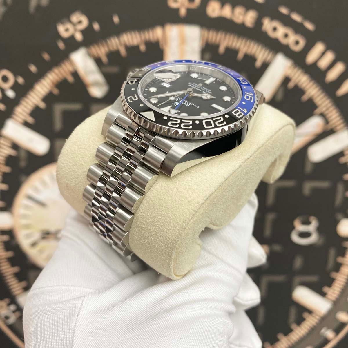 Rolex GMT-Master II "Batgirl" 40mm 126710BLNR Black Dial - Gotham Trading