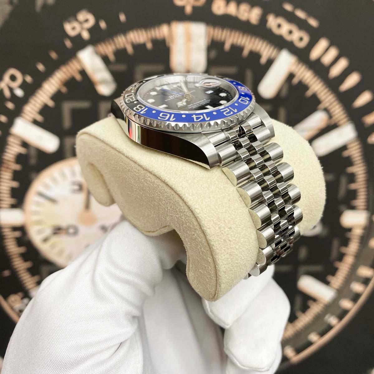 Rolex GMT-Master II "Batgirl" 40mm 126710BLNR Black Dial - Gotham Trading