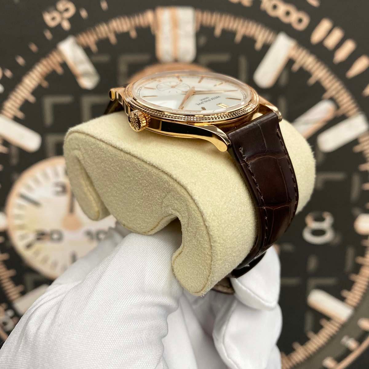 Patek Philippe Calatrava 39mm 6119R-001 Silver Dial Unworn - Gotham Trading