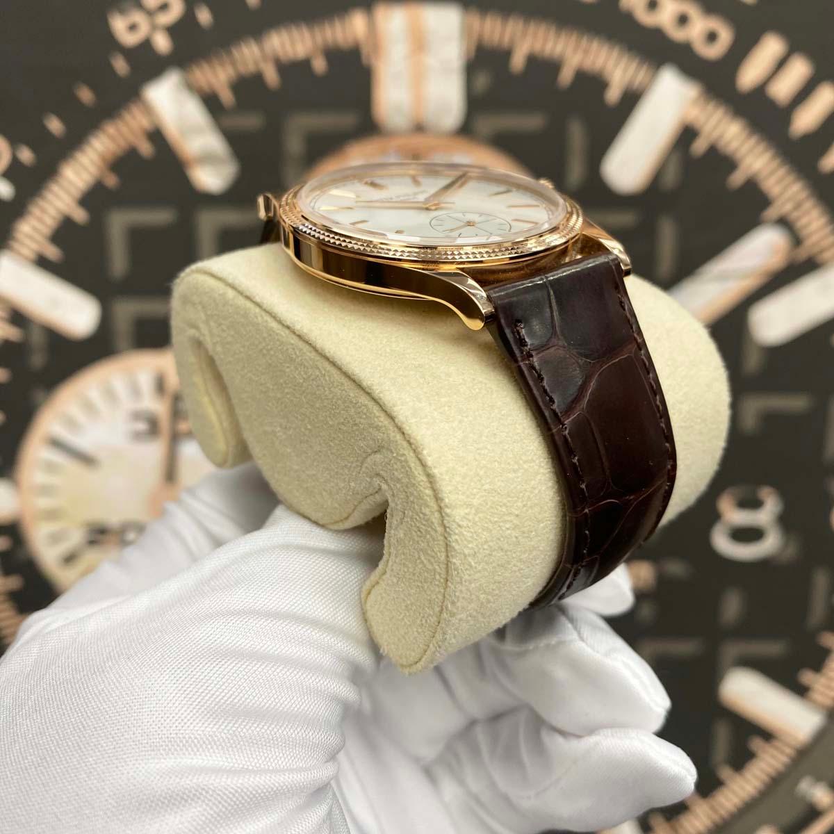Patek Philippe Calatrava 39mm 6119R-001 Silver Dial Unworn - Gotham Trading
