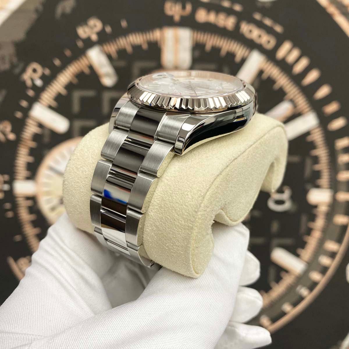 Rolex Sky-Dweller 42mm 326934 White Dial Pre-Owned - Gotham Trading