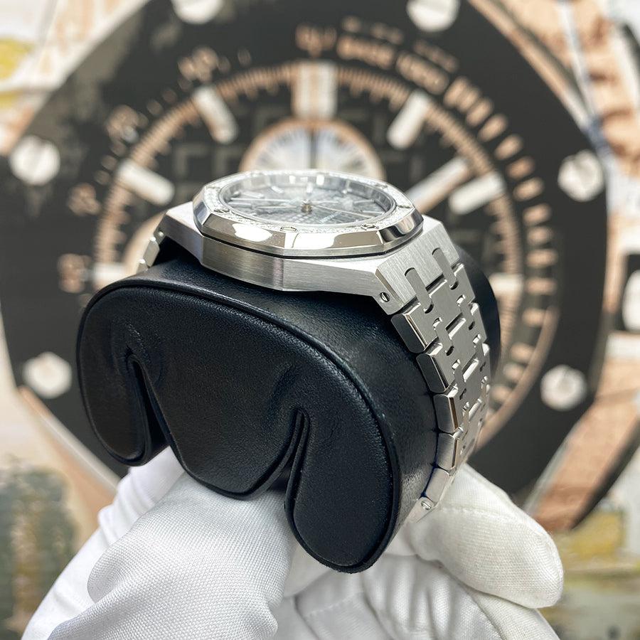 Audemars Piguet Royal Oak 37mm 15451ST.ZZ.1256ST.02 Grey Dial Pre-Owned - Gotham Trading