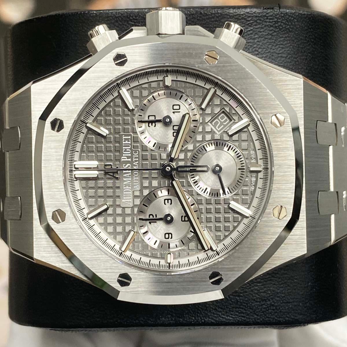 Audemars Piguet Royal Oak Chronograph 38mm 26315ST.OO.1256ST.02 Grey Dial NEW - Gotham Trading