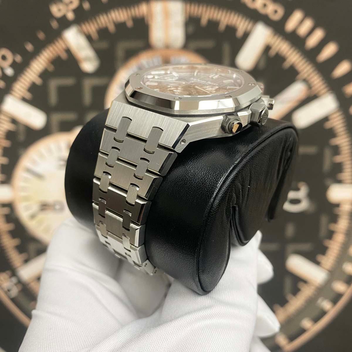 Audemars Piguet Royal Oak Chronograph 38mm 26315ST.OO.1256ST.02 Grey Dial NEW - Gotham Trading