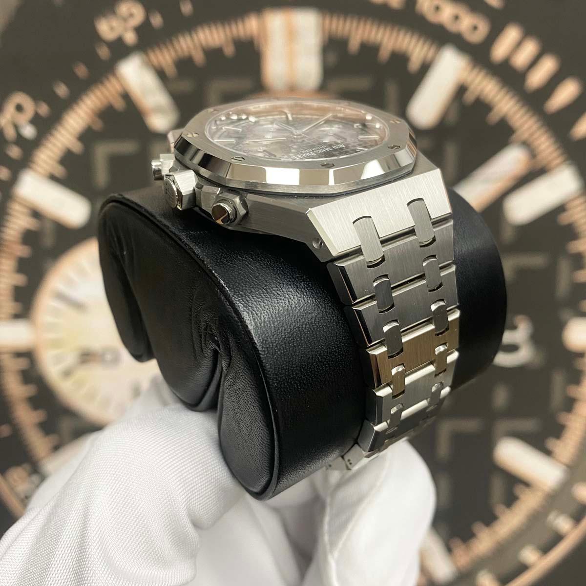 Audemars Piguet Royal Oak Chronograph 38mm 26315ST.OO.1256ST.02 Grey Dial NEW - Gotham Trading