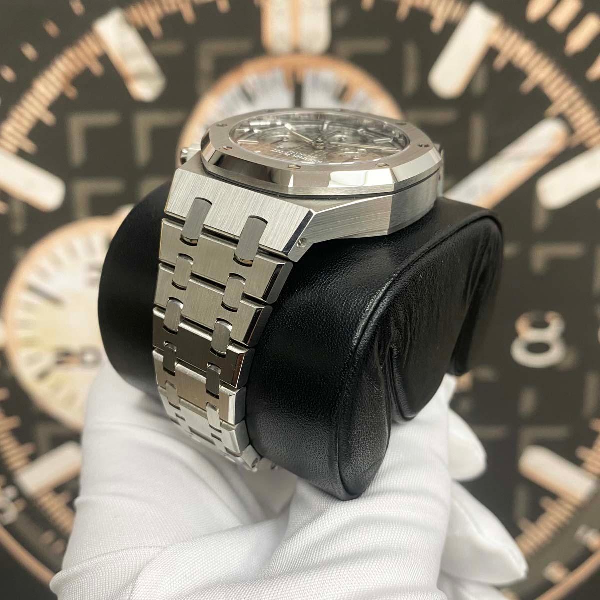 Audemars Piguet Royal Oak Chronograph 38mm 26315ST.OO.1256ST.02 Grey Dial NEW - Gotham Trading