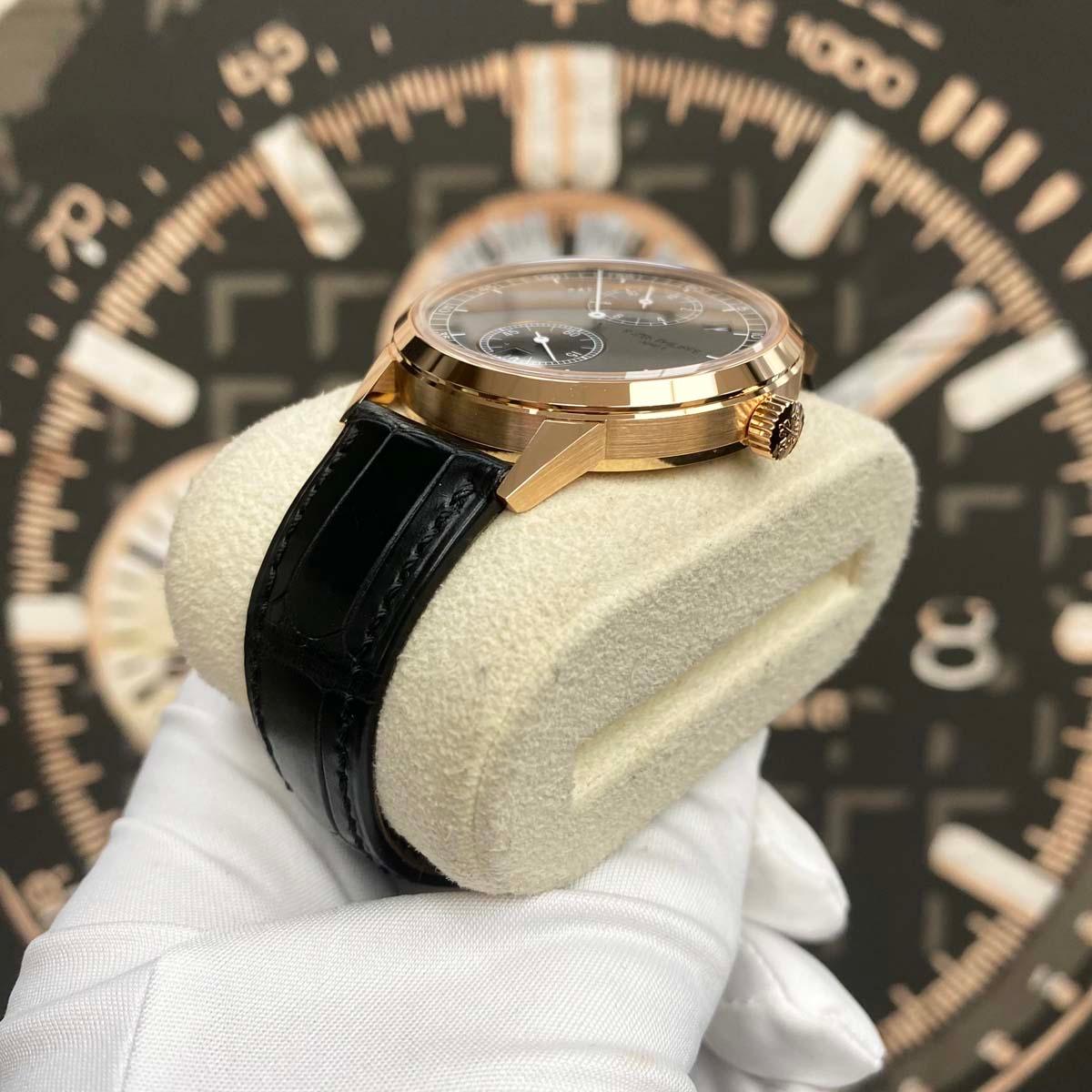 Patek Philippe Annual Calendar Complication Chronograph 40mm 5235-50R-001 Graphite Dial - Gotham Trading