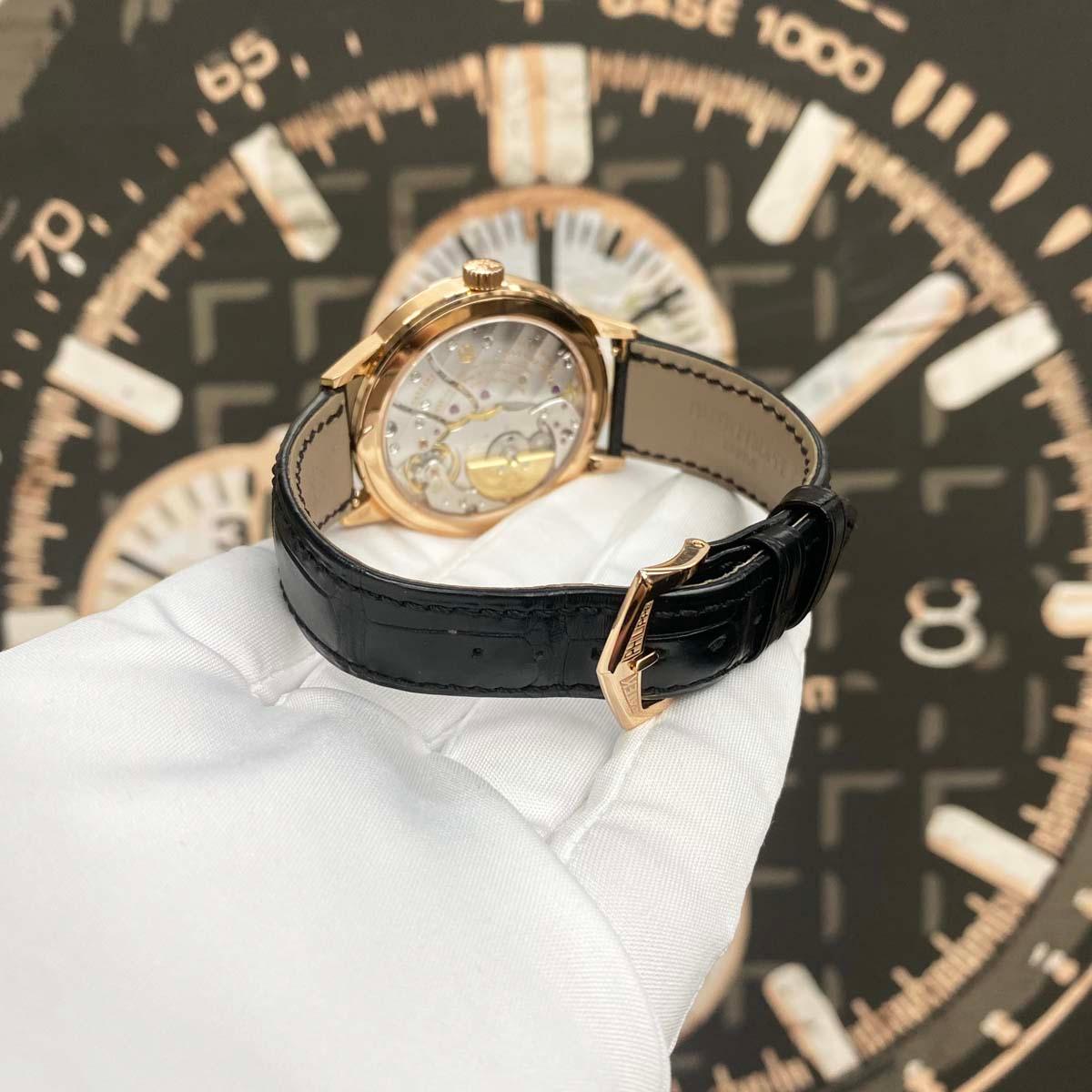 Patek Philippe Annual Calendar Complication Chronograph 40mm 5235-50R-001 Graphite Dial - Gotham Trading