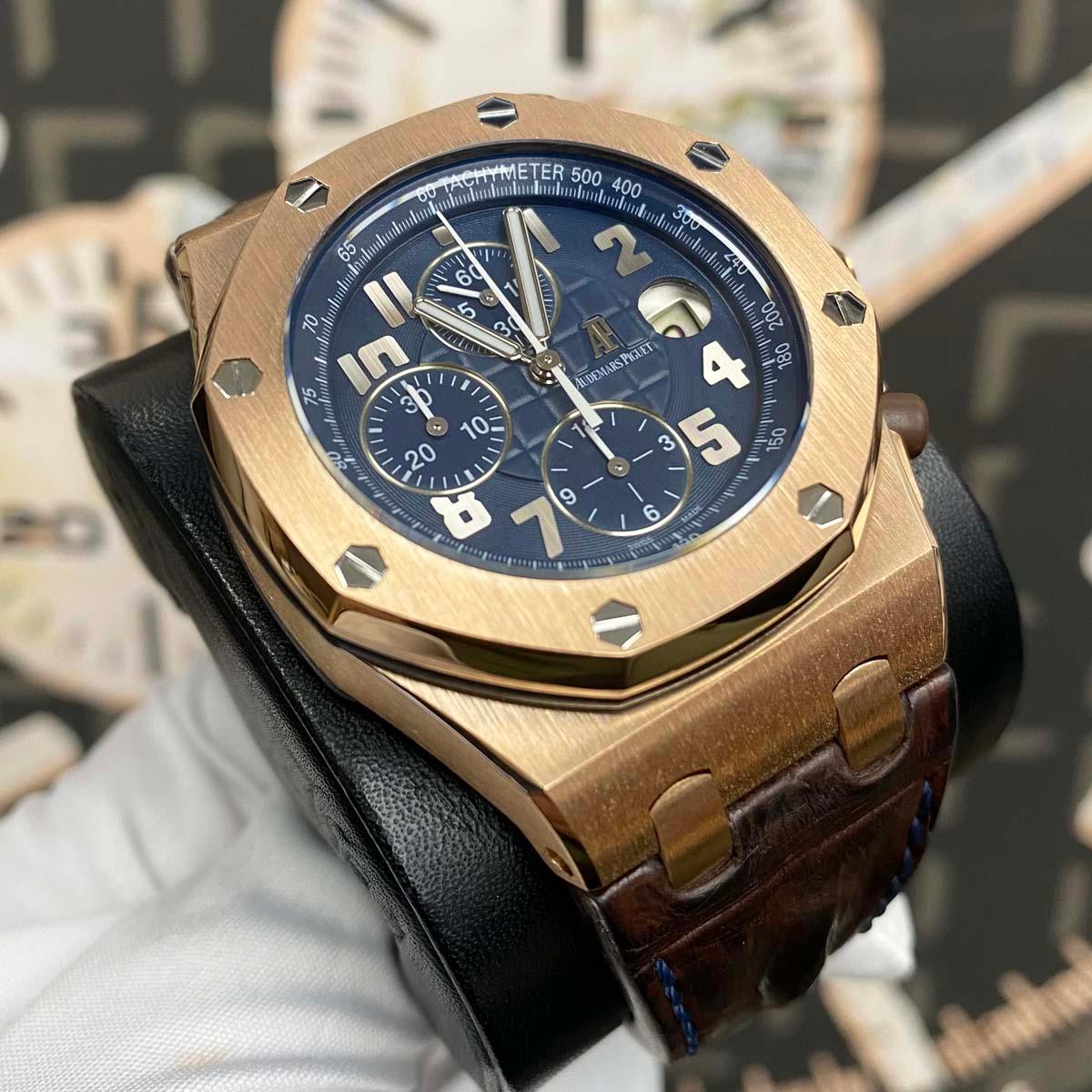 Audemars Piguet Royal Oak Offshore Chronograph Pride Of Argentina 26365OR.OO.D801CR.01 Blue Dial Pre-Owned - Gotham Trading