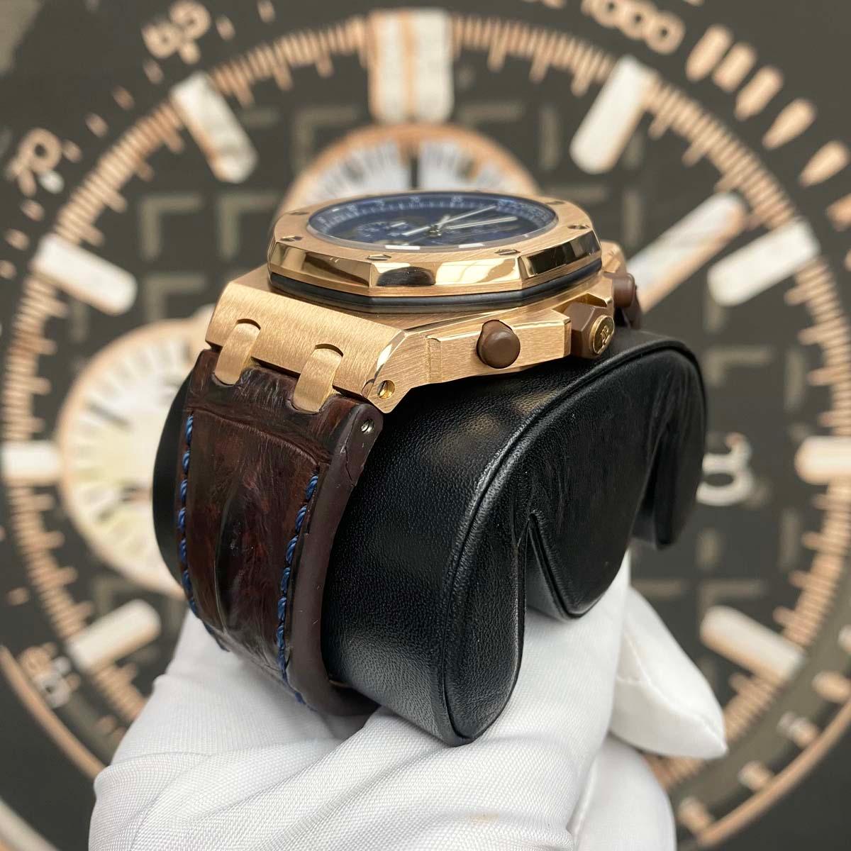 Audemars Piguet Royal Oak Offshore Chronograph Pride Of Argentina 26365OR.OO.D801CR.01 Blue Dial Pre-Owned - Gotham Trading