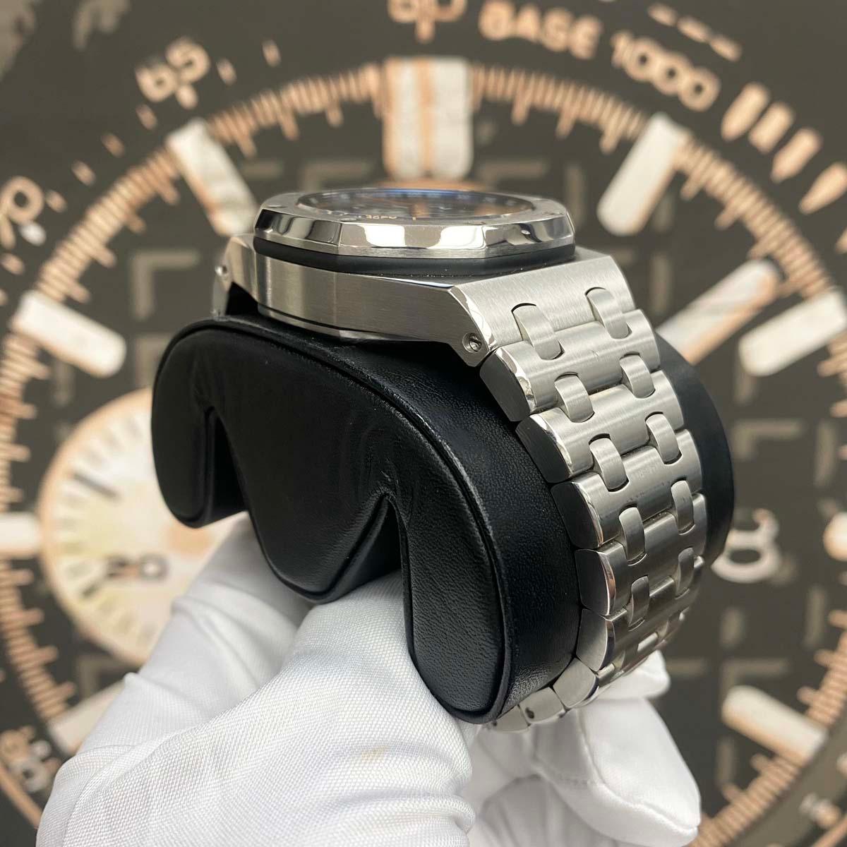 Audemars Piguet Royal Oak Offshore Chronograph 42mm 26470ST Steel Bracelet Blue Dial Pre-Owned - Gotham Trading