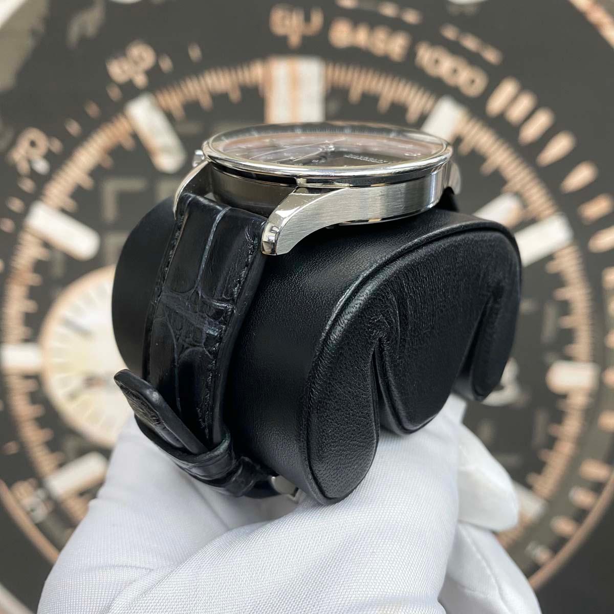 IWC Portuguese Chronograph Black Dial 41mm IW371447 Pre-Owned - Gotham Trading