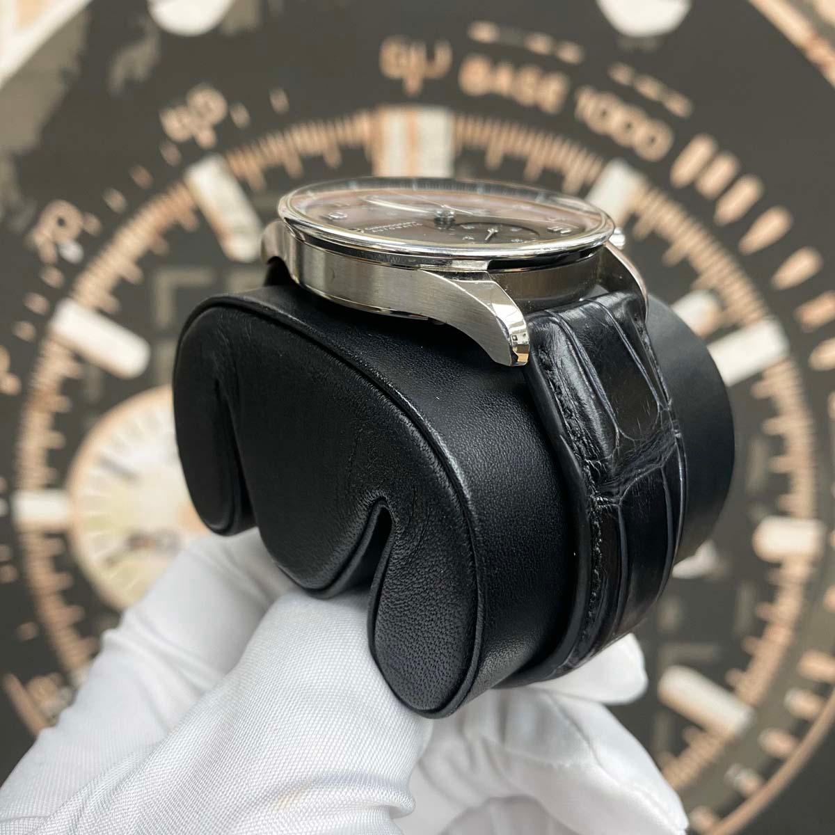 IWC Portuguese Chronograph Black Dial 41mm IW371447 Pre-Owned - Gotham Trading