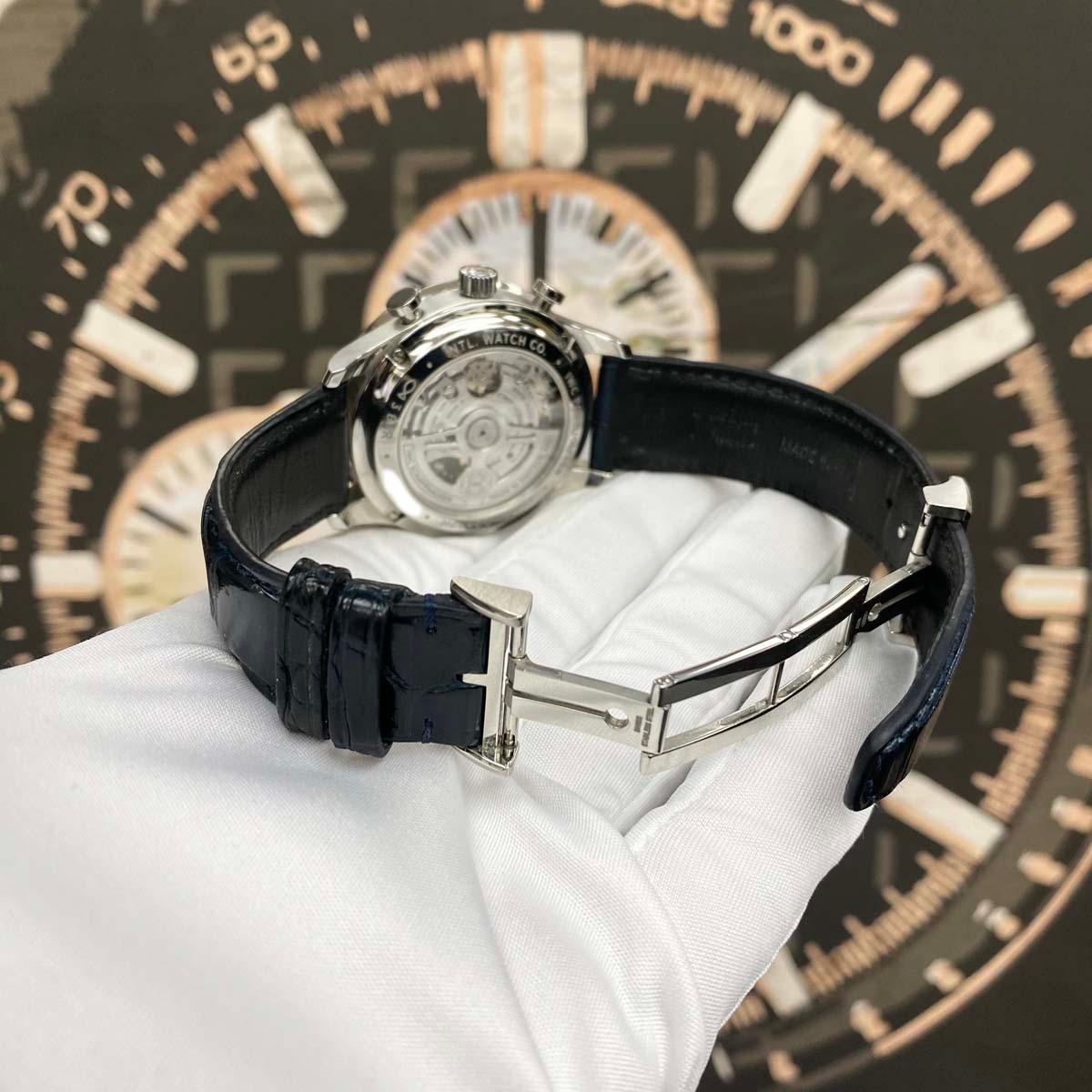 IWC 2023 Portuguese Chronograph Silver Dial 41mm IW371605 Pre-Owned - Gotham Trading