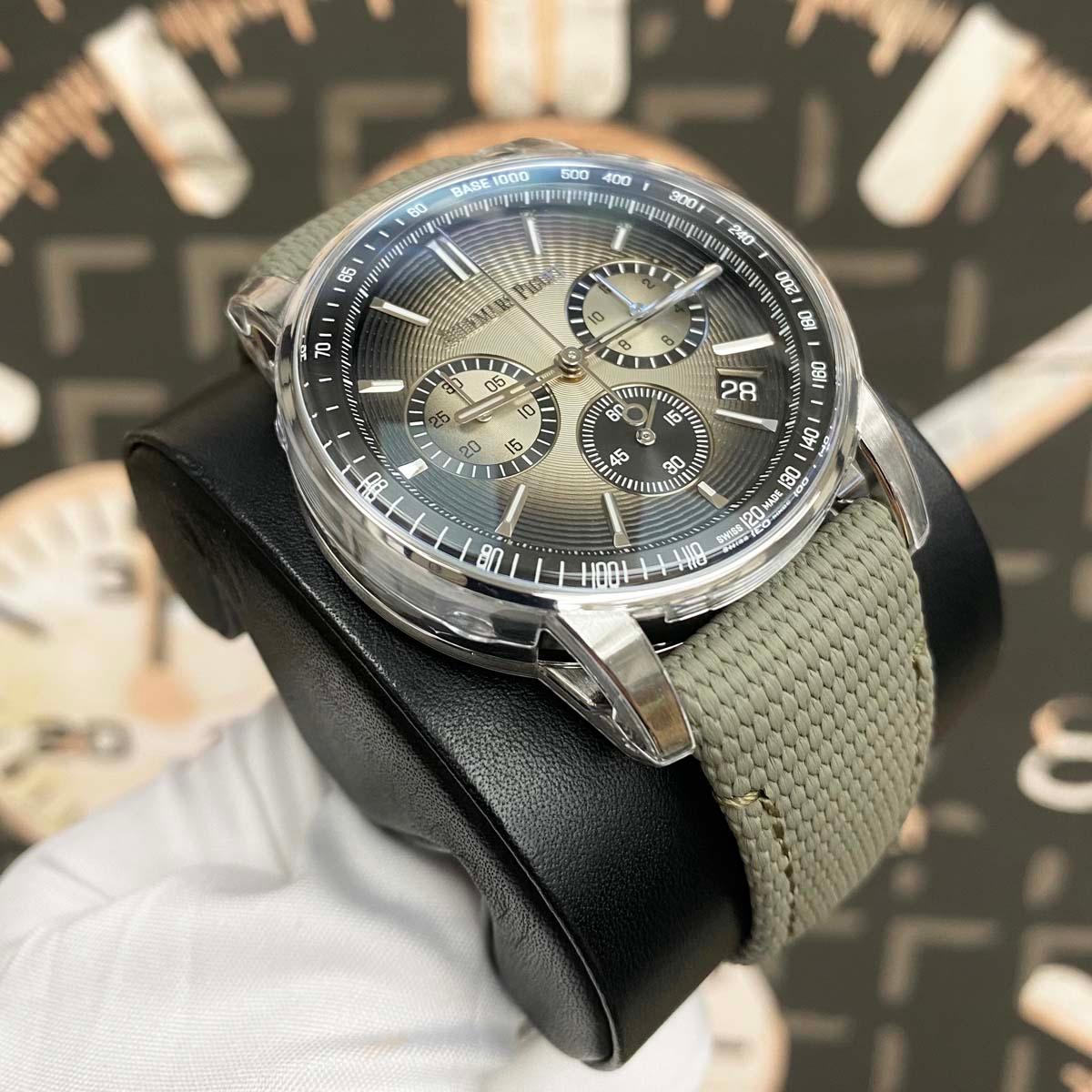 Audemars Piguet Code 11.59 Selfwinding Chronograph 41mm 26393QT.OO.A064KB.01 Smoked Beige Dial NEW 2024 - Gotham Trading