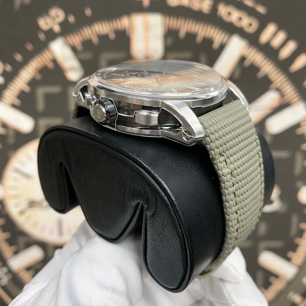 Audemars Piguet Code 11.59 Selfwinding Chronograph 41mm 26393QT.OO.A064KB.01 Smoked Beige Dial NEW 2024 - Gotham Trading