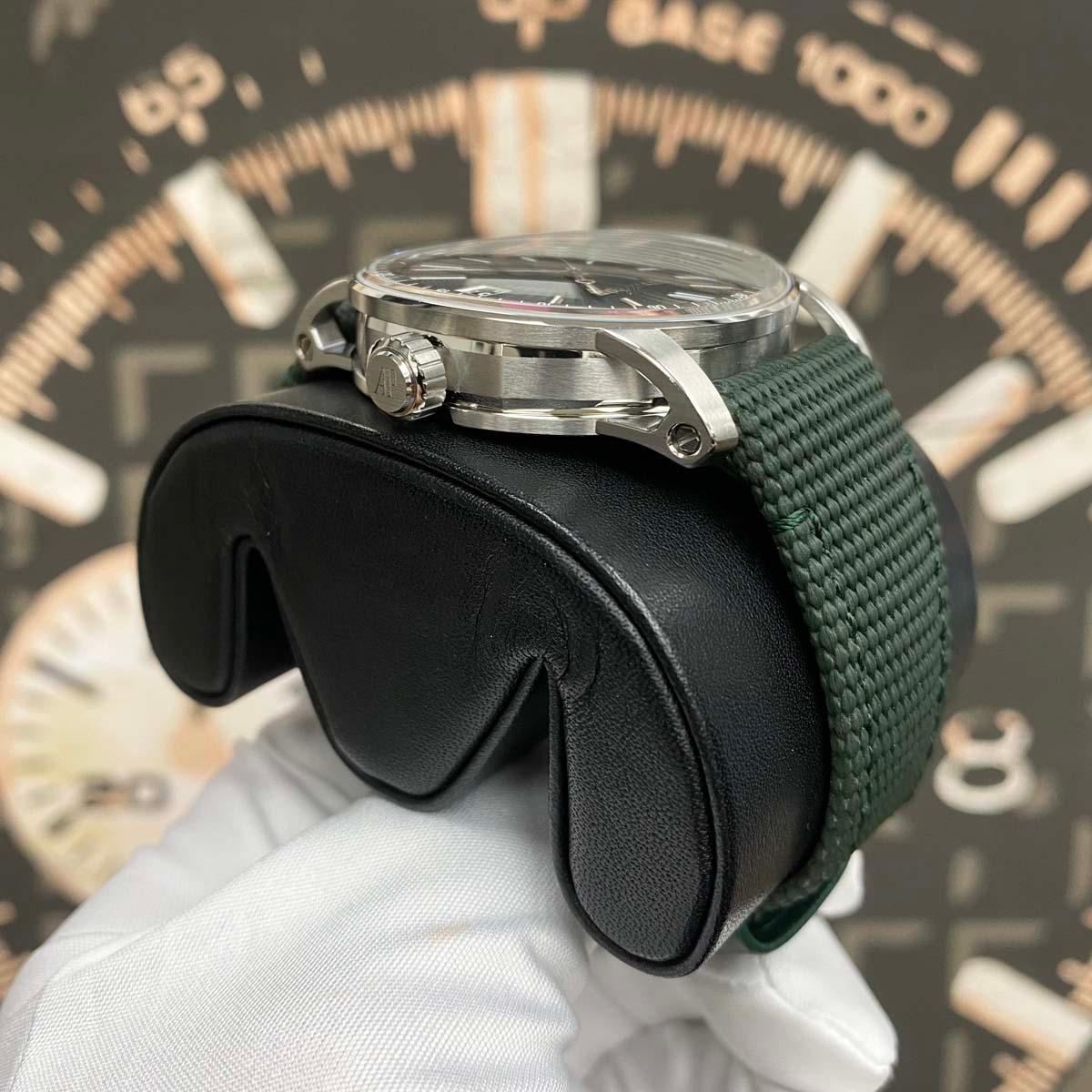 Audemars Piguet Code 11.59 Selfwinding 41mm 15210ST.OO.A056KB.01 Green Dial New 2024 - Gotham Trading