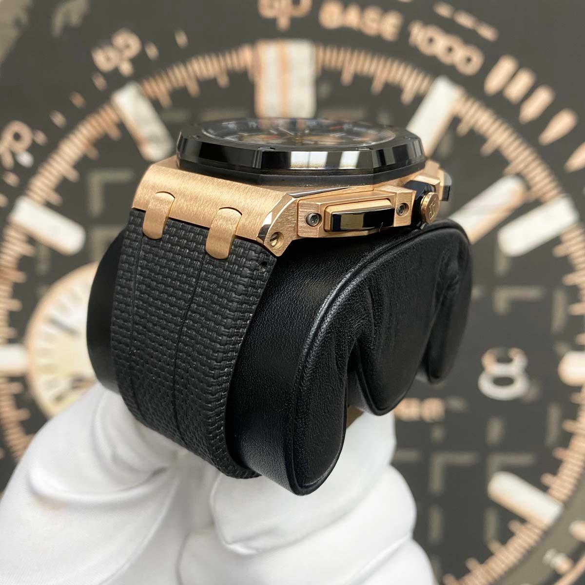 Audemars Piguet NEW MOVEMENT Royal Oak Offshore Chronograph 44mm 26401RO Black Dial Pre-Owned - Gotham Trading