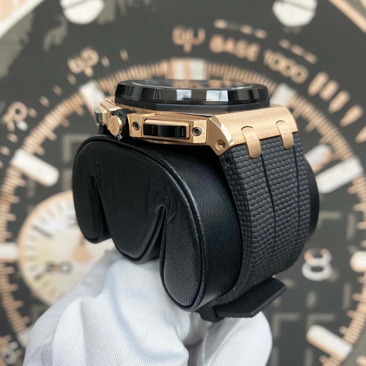 Audemars Piguet NEW MOVEMENT Royal Oak Offshore Chronograph 44mm 26401RO Black Dial Pre-Owned - Gotham Trading