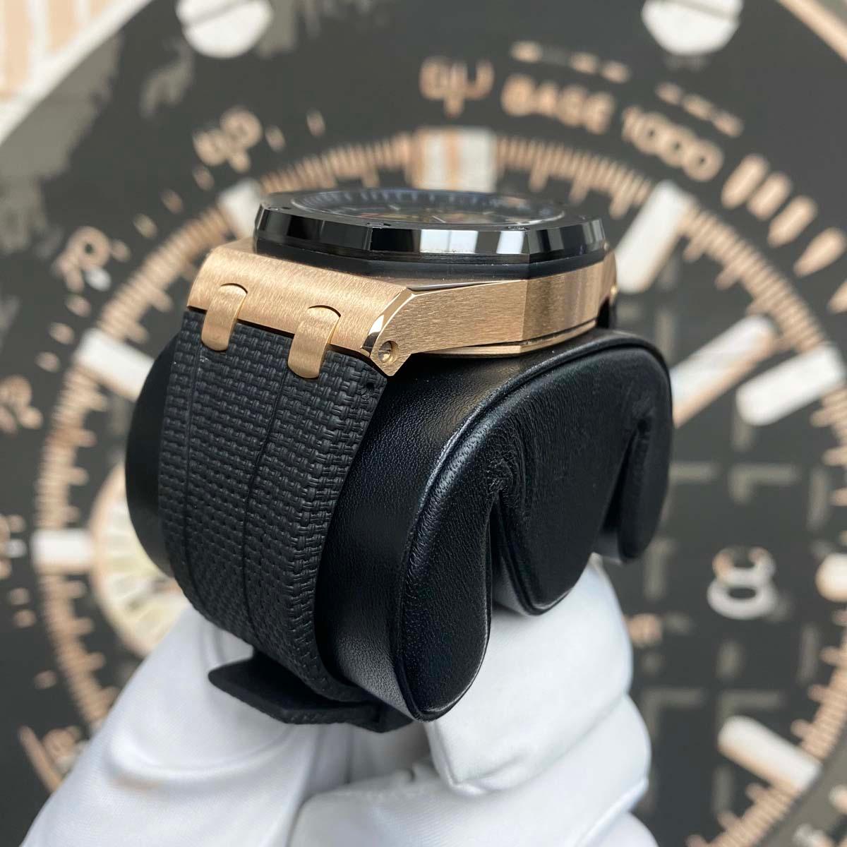 Audemars Piguet NEW MOVEMENT Royal Oak Offshore Chronograph 44mm 26401RO Black Dial Pre-Owned - Gotham Trading