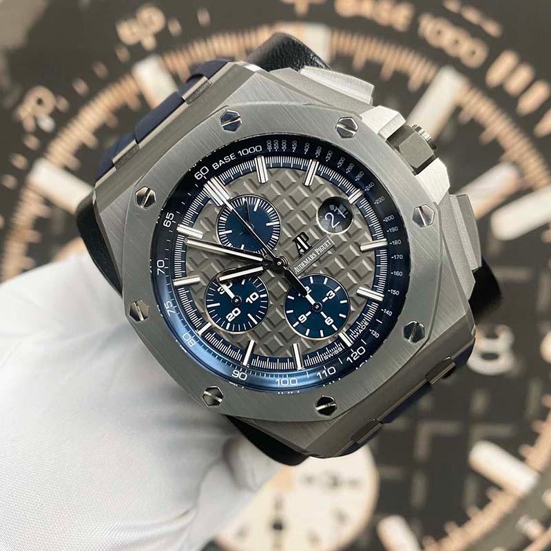Audemars Piguet Royal Oak Offshore Chronograph 44mm 26405CG.OO.A004CA.01 Slate Grey Dial Pre-Owned - Gotham Trading