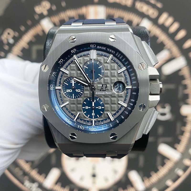 Audemars Piguet Royal Oak Offshore Chronograph 44mm 26405CG.OO.A004CA.01 Slate Grey Dial Pre-Owned - Gotham Trading
