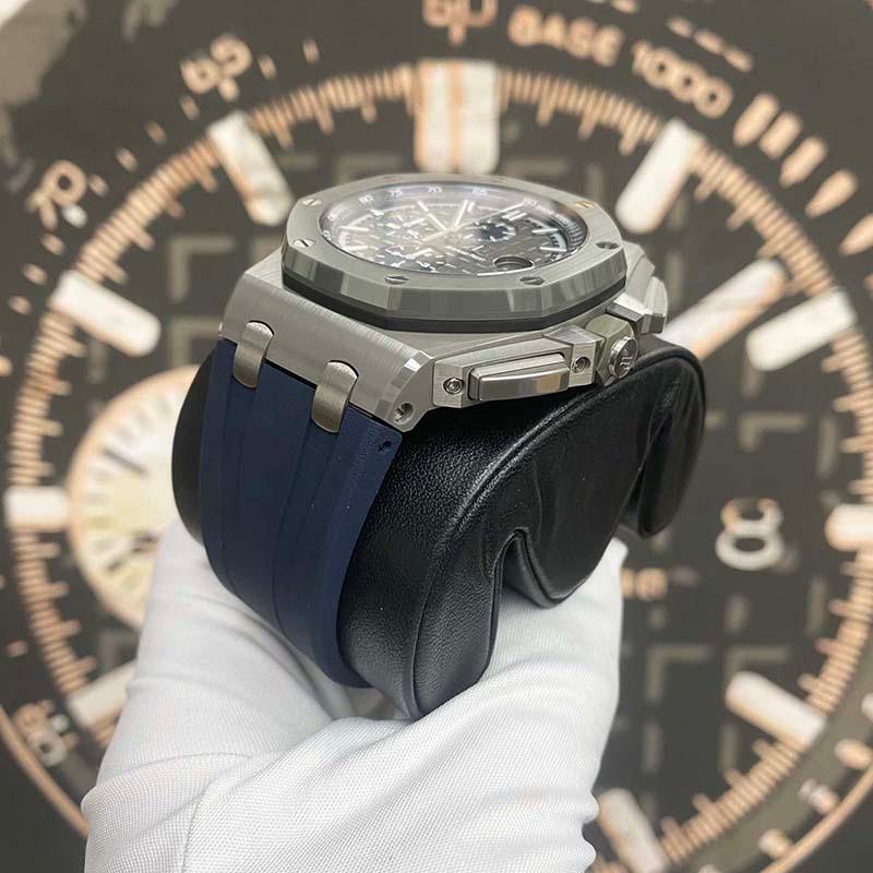 Audemars Piguet Royal Oak Offshore Chronograph 44mm 26405CG.OO.A004CA.01 Slate Grey Dial Pre-Owned - Gotham Trading