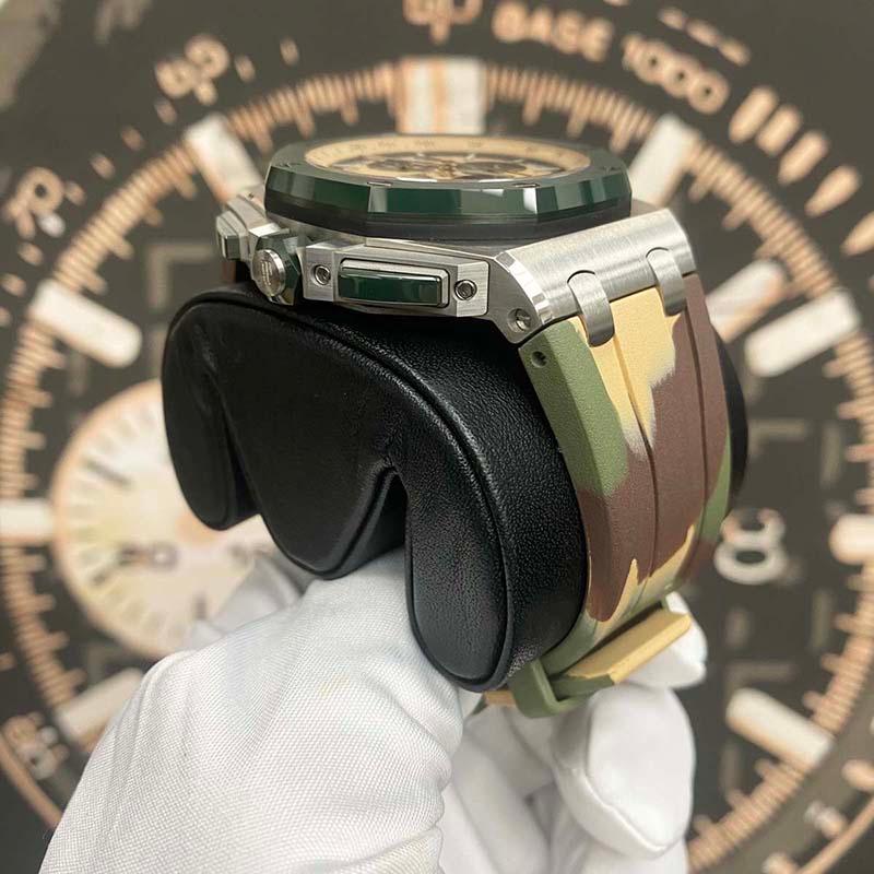 Audemars Piguet Royal Oak Offshore Camouflage 44mm 26400SO.OO.A054CA.01 Beige Dial Pre-Owned - Gotham Trading