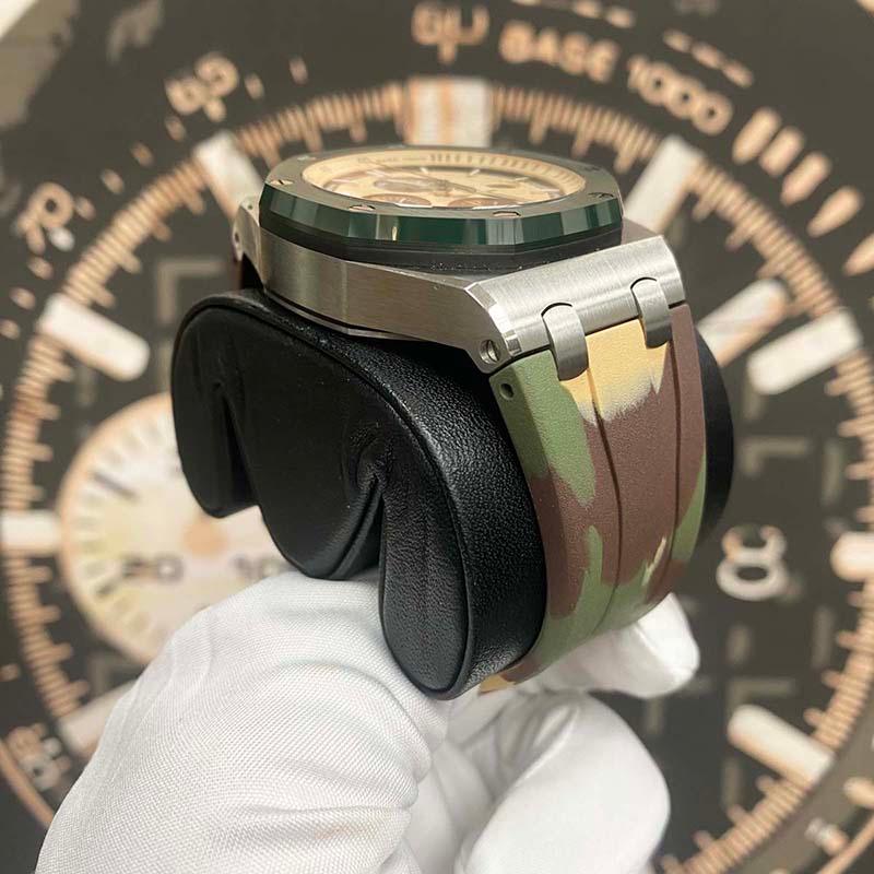 Audemars Piguet Royal Oak Offshore Camouflage 44mm 26400SO.OO.A054CA.01 Beige Dial Pre-Owned - Gotham Trading
