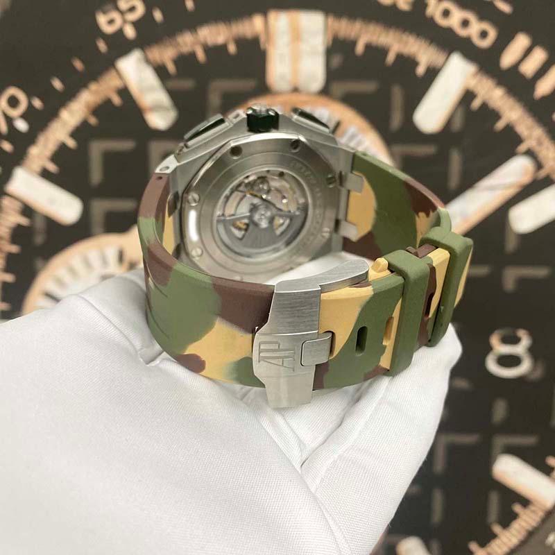 Audemars Piguet Royal Oak Offshore Camouflage 44mm 26400SO.OO.A054CA.01 Beige Dial Pre-Owned - Gotham Trading