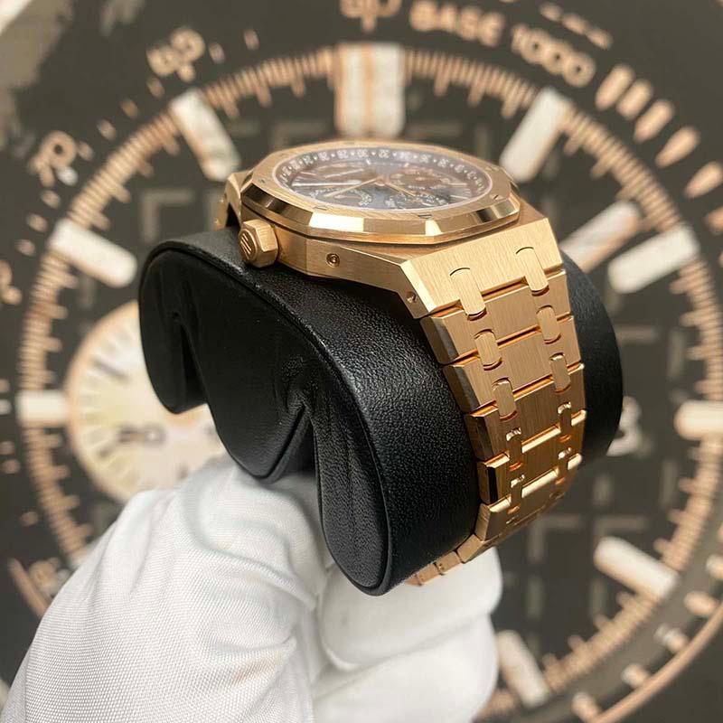 Audemars Piguet Royal Oak Perpetual Calendar 41mm 26574OR.OO.1220OR.03 Blue Dial - Gotham Trading
