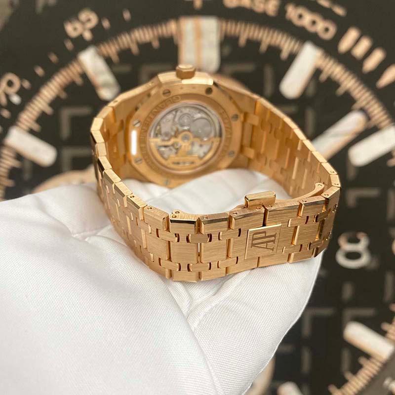 Audemars Piguet Royal Oak Perpetual Calendar 41mm 26574OR.OO.1220OR.03 Blue Dial - Gotham Trading