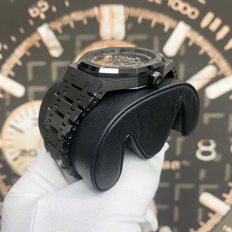 Audemars Piguet Royal Oak Double Balance Wheel Open Worked 41mm 15416CE.OO.1225CE.01 Grey Dial - Gotham Trading