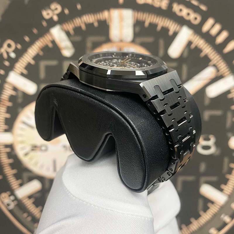 Audemars Piguet Royal Oak Double Balance Wheel Open Worked 41mm 15416CE.OO.1225CE.01 Grey Dial - Gotham Trading
