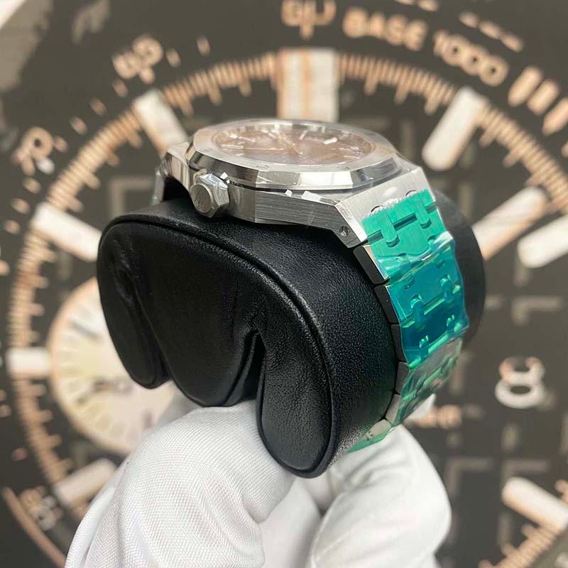 Audemars Piguet Royal Oak 37mm 15550ST.OO.1356ST.06 Blue Dial - Gotham Trading
