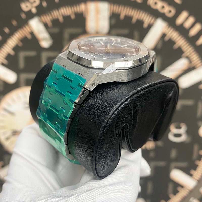 Audemars Piguet Royal Oak 37mm 15550ST.OO.1356ST.06 Blue Dial - Gotham Trading