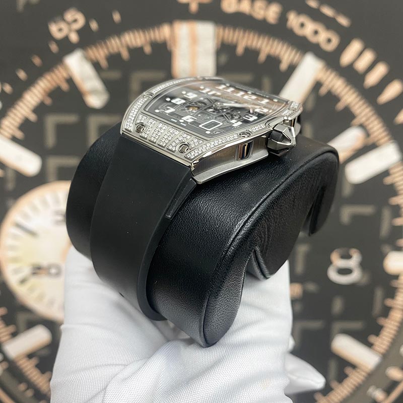 Richard Mille RM67-01 Pave Diamond Titanium Case 47mm Openworked Dial - Gotham Trading