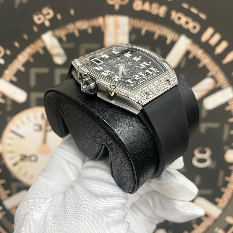Richard Mille RM67-01 Pave Diamond Titanium Case 47mm Openworked Dial - Gotham Trading