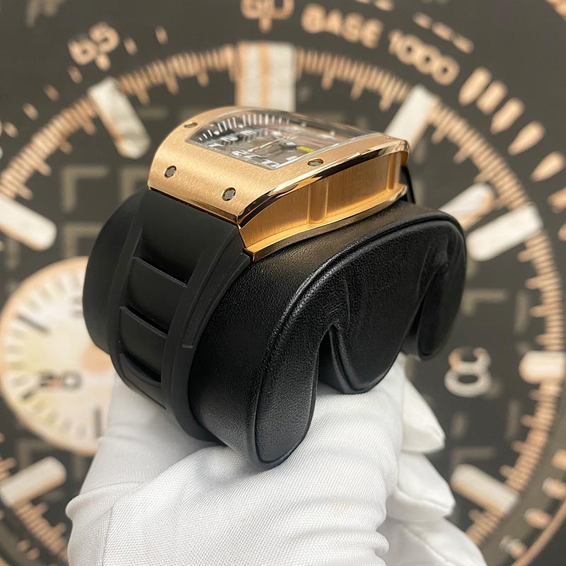 Richard Mille RM-029 Rose Gold 48mm Openworked Dial Pre-Owned - Gotham Trading