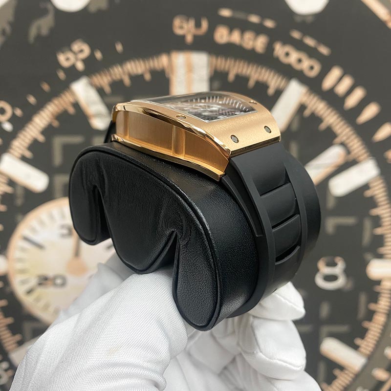 Richard Mille RM-029 Rose Gold 48mm Openworked Dial Pre-Owned - Gotham Trading
