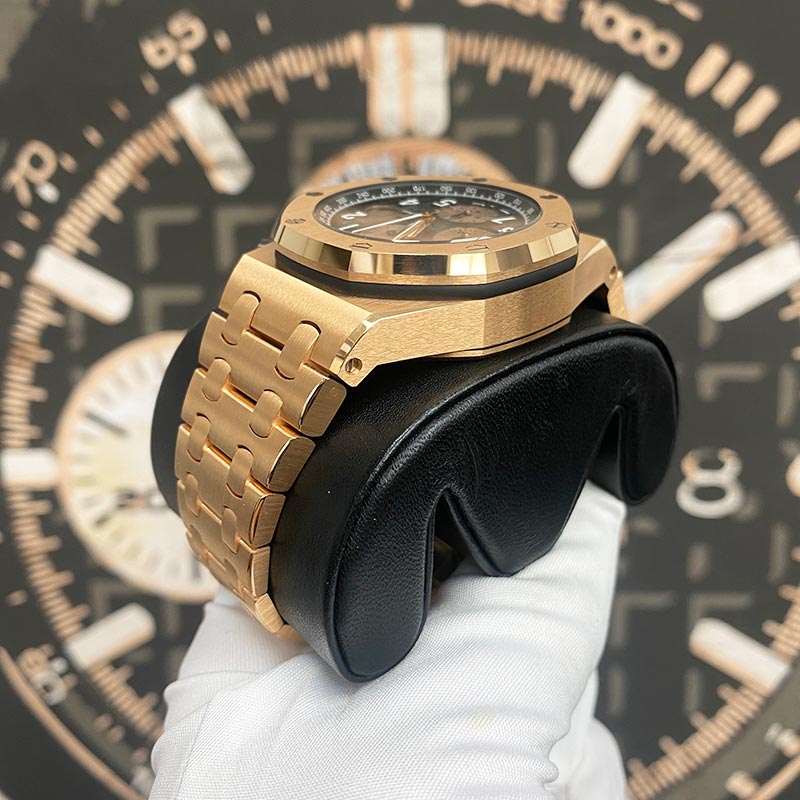 Audemars Piguet "Brick" Royal Oak Offshore Chronograph 42mm 26470OR Black Dial Pre-Owned