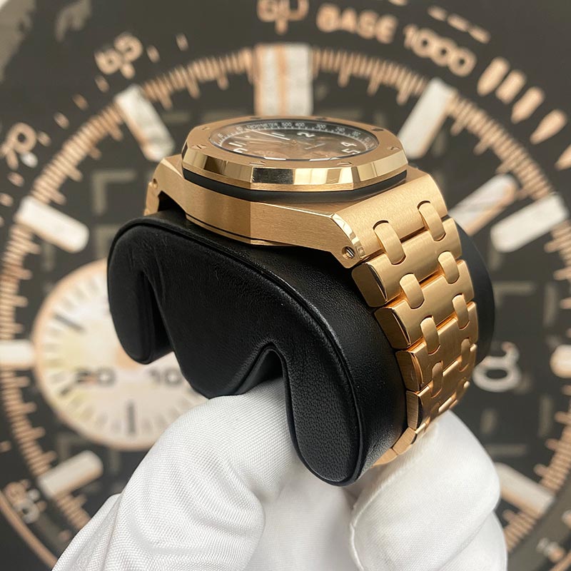 Audemars Piguet "Brick" Royal Oak Offshore Chronograph 42mm 26470OR Black Dial Pre-Owned