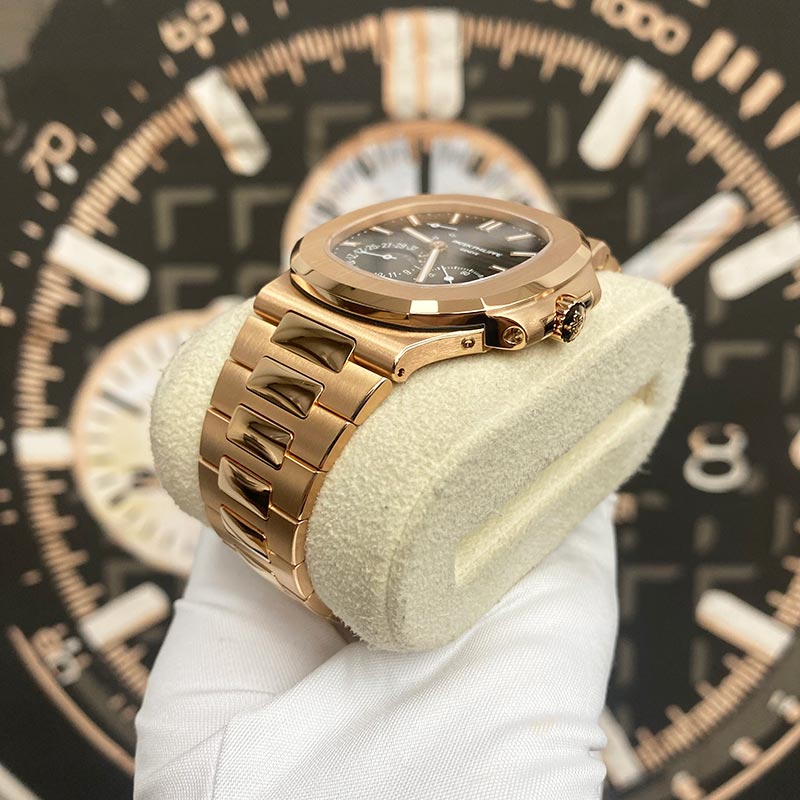 Patek Philippe Nautilus Self-Winding 40mm 5712-1R-001 Brown Dial - Gotham Trading