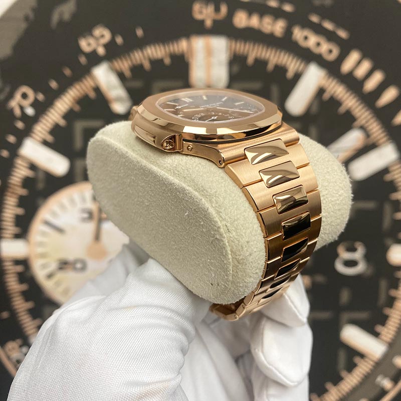 Patek Philippe Nautilus Self-Winding 40mm 5712-1R-001 Brown Dial - Gotham Trading