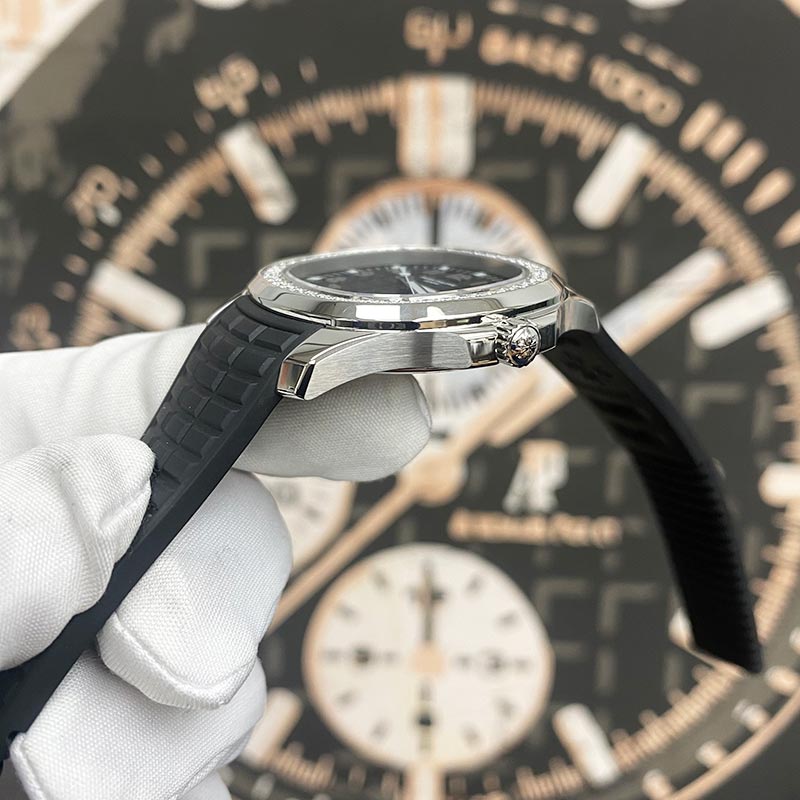 Patek Philippe Aquanaut Luce Quartz 38mm 5267-200A-001 Black Dial - Gotham Trading