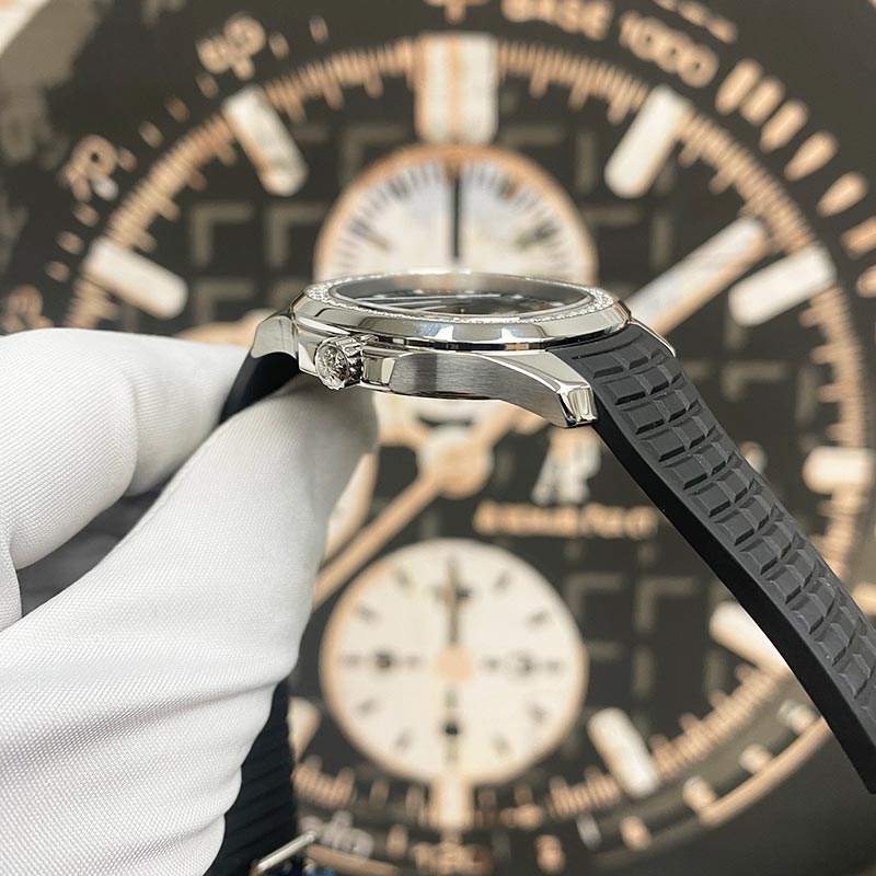 Patek Philippe Aquanaut Luce Quartz 38mm 5267-200A-001 Black Dial - Gotham Trading