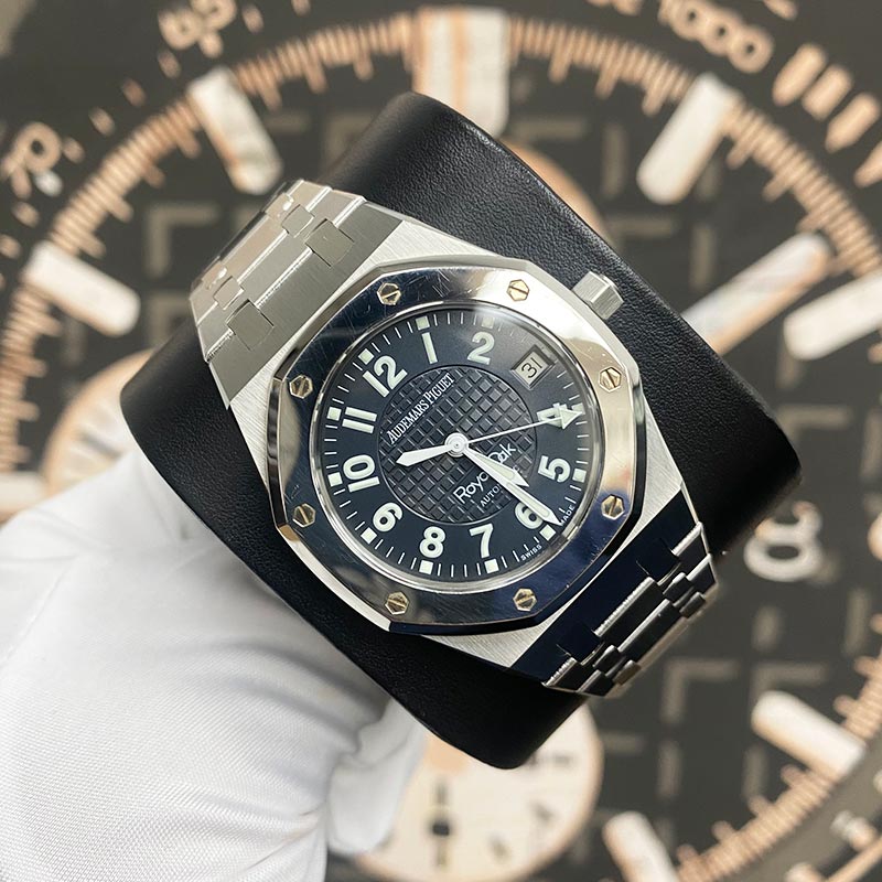 Audemars Piguet Limited Edition Royal Oak "Nick Faldo" 15190SP.OO.0789ST.01 Blue/Black Dial Pre-Owned - Gotham Trading