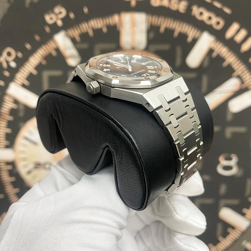 Audemars Piguet Limited Edition Royal Oak "Nick Faldo" 15190SP.OO.0789ST.01 Blue/Black Dial Pre-Owned - Gotham Trading