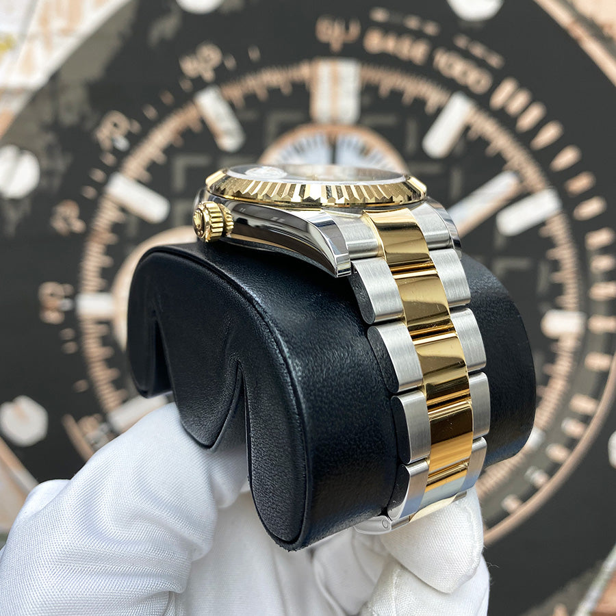 Rolex Sky-Dweller 42mm Two-Tone 326933 White Dial Pre-Owned