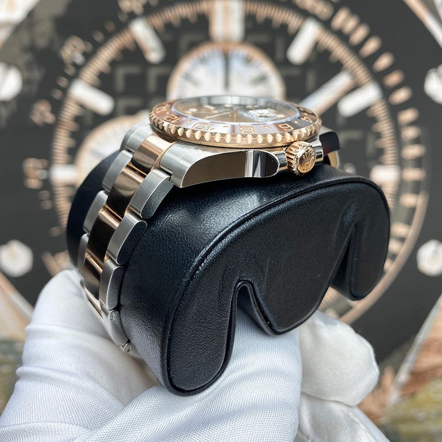 Rolex GMT-Master II Root-Beer 40mm 126711CHNR Black Dial Pre-Owned - Gotham Trading